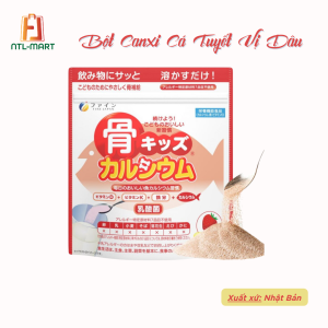 Fine Japan-Bột Canxi Cá Tuyết Vị Dâu - 140g ( Đỏ )
