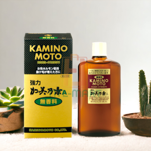 Kaminomoto-Tinh Dầu Kích Thích Mọc Tóc Đặc Trị Dành Người Hói Đầu - 200ml ( Vàng )