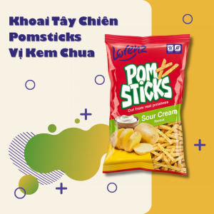Lorenz-Khoai Tây Chiên Pomsticks Vị Kem Chua - 70g