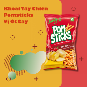 Lorenz-Khoai Tây Chiên Pomsticks Vị Ớt Cay - 70g
