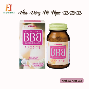 Orihiro - Viên Uống Nở Ngực BBB - 300 viên