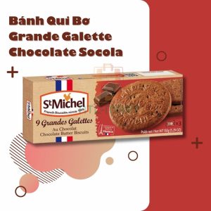 StMichel-Bánh Qui Bơ Grande Galette Chocolate Socola - 150g