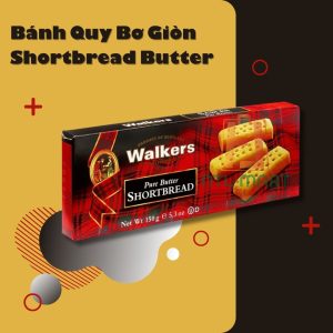 Walkers-Bánh Quy Bơ Giòn Shortbread Butter - 150g