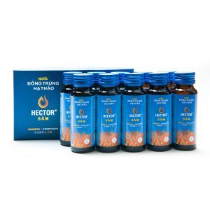 Hector-Nước Đông Trùng Hạ Thảo Sâm - 10 chai x 50ml ( Xanh )