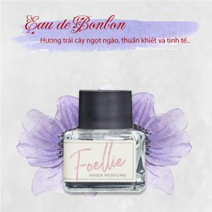 Foellie-Nước Hoa Vùng Kín Hương Đào Ngọt Ngào - 5ml ( Màu Trắng )