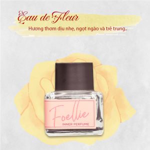 Foellie-Nước Hoa Vùng Kín Hương Trái Cây Dịu Dàng - 5ml ( Màu Hồng )