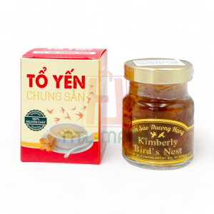 Kimberley-Yến Hủ 100% Yến Sào Tam Vị ( Kỷ Tử, Hạt Sen, ĐTHT ) - 75ml