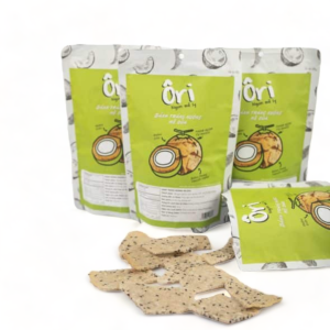 Cô Ba- Bánh Tráng Nướng Mè Dừa ÔRI - 60g