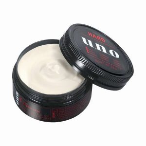 Uno-Wash Tóc Nam Giữ Nếp Tự Nhiên Hybrid Hard - 80g ( Đen Đỏ )