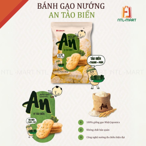 Bánh gạo nướng vị tảo biển Orion An - Món ăn vặt thơm ngon, bổ dưỡng