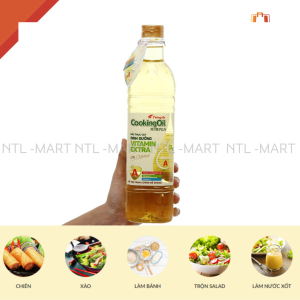 Cách sử dụng dầu ăn Tường An CookingOil Nutri Plus